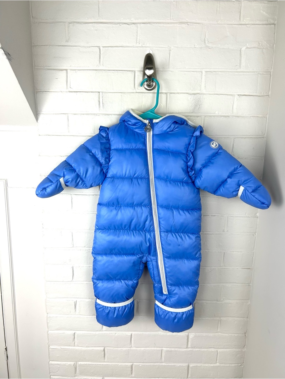 Michael Michael Kors Baby One Piece Puffer Snowsuit Size 6-12MOS